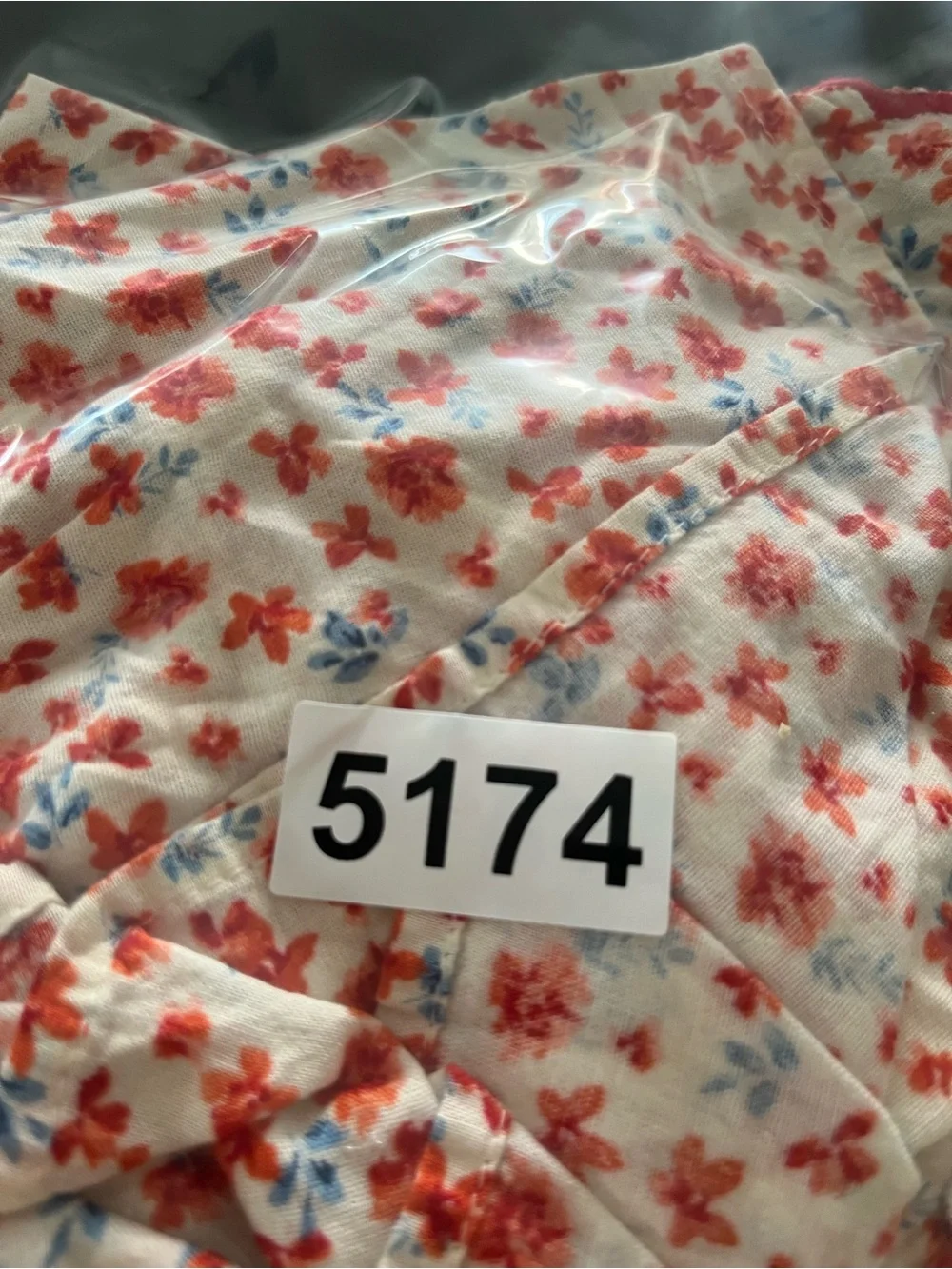 Old Navy Red White Floral Peasant Top XL Cottagecore Flutter Sleeve Prairie